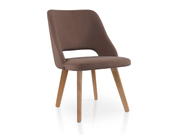 PARADISE OAK - Fabric chair by 5A Design - view 2